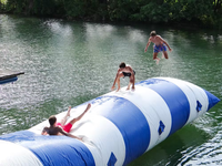 Jeux gonflables aquatiques d'extérieur : Catapulte aquatique gonflable, Blob aquatique, Coussin de saut aquatique gonflable, Blob gonflable à vendre
