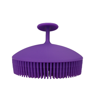 Silicone Body Scrubber Shower and Shampoo <b>Scalp</b> Massager <b>Brush</b> for Men Women Bath Exfoliate Accessory - Product Image 3