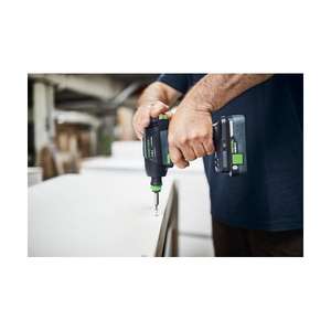 FESTOOL-576448สว่านไร้สาย T 18 + 3-พื้นฐานไม่มีแบตเตอรี่-EAN ไดรเวอร์ที่มีผลกระทบ4014549360149และสว่านไร้สาย - Product Image 2