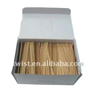 Hot Bán Bền Và Tùy Chỉnh <span class=keywords><strong>Kraft</strong></span> Giấy Twist <span class=keywords><strong>Tie</strong></span> Cho Vineyard Sử Dụng Cho Grapevine Buộc Bao Bì & In Ấn Sản Phẩm - Product Image 6