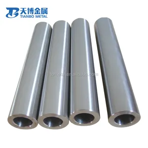 Tubo di tantalio puro al Ta-10w di alta qualità di alta qualità utilizzato nel produttore di fornitori di acido cloridrico dalla società baoji tianbo metal