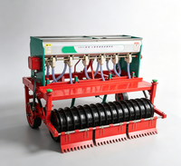 Semoir à maïs à six rangs entraîné par une prise de force (PTO) à haute productivité avec capacité d'interculture pour tracteurs de taille moyenne et semoirs et repiqueuses