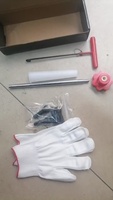 Kit d'outils d'installation de valve de pneu en métal et caoutchouc, outil de réparation de pneu, extracteur de noyau de valve, clé de démontage, accessoire automobile