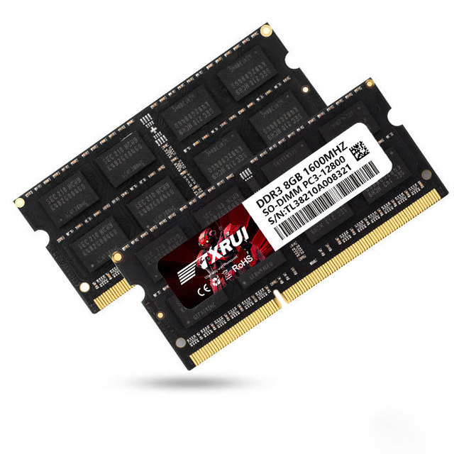 In Stock DDR3 1.35V/1.5V  Laptop RAM Memory SODIMM DDR3 8GB 1600MHZ Memory for Desktop Gaming Computer Stocks