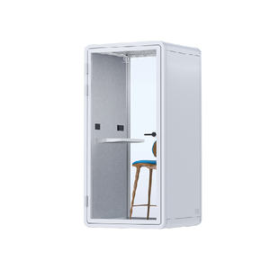 모델폰 방음 부스 맞춤 제작 가능, 사무실 이동식 공유 전화 부스, 방음 부스, 방음실 - Product Image 6