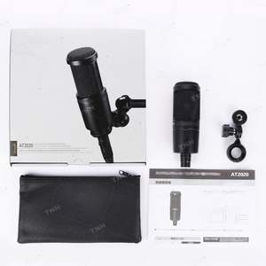 TNH AT2020 <span class=keywords><strong>at</strong></span> <span class=keywords><strong>2020</strong></span> Micrófono de estudio profesional con conector Xlr para grabación Micrófono de condensador Micrófono Karaoke - Product Image 6