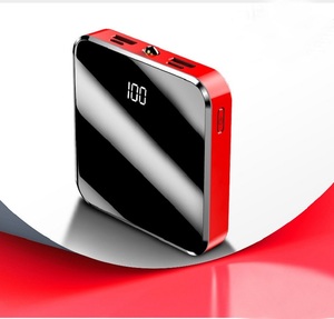 Batería Externa Ultra Delgada con Luz LED, Gran Oferta 2019, Carga Rápida USB Tipo C 2.1A, Mini Cuadrada de 10000 mAh, Micro USB, 18 Meses - Product Image 2