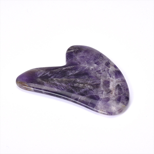 Envío gratuito corazón cuerno forma jade <span class=keywords><strong>sodalita</strong></span> guasha natural jade gua sha - Product Image 6