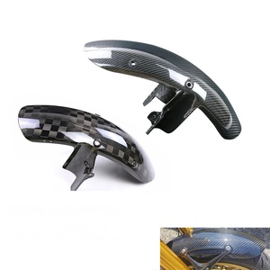 Guardabarros Delantero de Fibra de Carbono 3K para Kawasaki Z900RS 2018-2025 - Product Image 1
