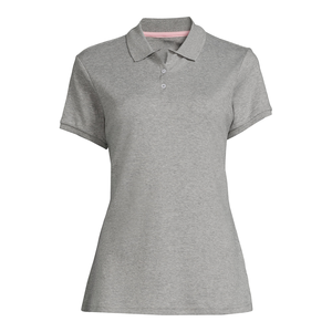OEM logotipo personalizado 100% algodón Spandex poliéster para Polo para mujer alta calidad transpirable estilo casual mejor precio - Product Image 4