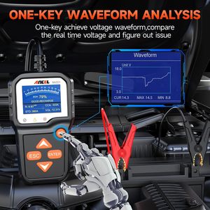 2025 ancel ba301 kỹ thuật số tự động công cụ Chẩn đoán 6V/12V pin Tester 100-2000 CCA ô tô tải alternator Tester - Product Image 3
