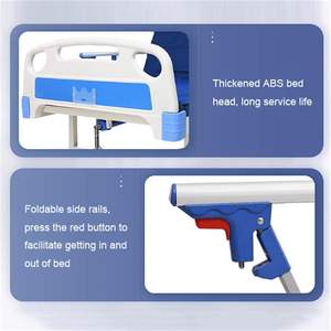 Lit d'hôpital pour patients externes, mobilier médical en métal, vente <span class=keywords><strong>de</strong></span> lits ordinaires, matériaux <span class=keywords><strong>de</strong></span> haute qualité - Product Image 3