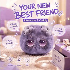 Oso de Peluche Eléctrico Inteligente con Latido del Corazón, Lavanda, CE CPC, Compañero Tecnológico de Viaje, Diversión y Aventura, <span class=keywords><strong>Canta</strong></span>, Habla, Baila, Tamaño Personalizado - Product Image 2