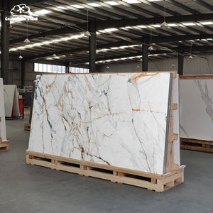 לוחות אבן סינטטית מודרניים בהתאמה אישית, 93% קוורץ טבעי, למראה שיש, לשימוש פנים/חוץ, לוחות קיר ורצפה, משטח שולחן - Product Image 2