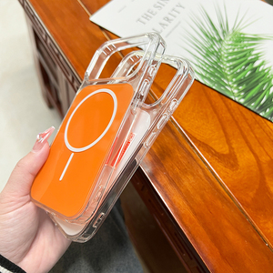 Официальный прозрачный магнитный чехол для беспроводной зарядки с защитой от ударов для <span class=keywords><strong>iPhone</strong></span> 17 Pro Max 16 15 Air 14 13 Plus - Product Image 6