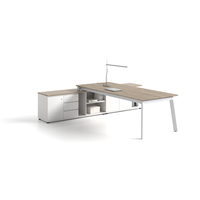 Ensemble de table de bureau de luxe personnalisé couleur fabricant professionnel avec tiroirs pour hôtel et école