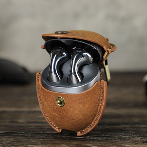 Vente en gros d'étuis de protection pour écouteurs Bluetooth en cuir véritable antichoc portables pour écouteurs Huawei Freebuds 5 de haute qualité - Product Image 5