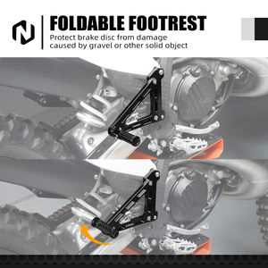 NICECNC Repose-pieds passager en aluminium pour moto, ensemble de supports pour <span class=keywords><strong>KTM</strong></span> 125 250 <span class=keywords><strong>350</strong></span> 450 XC SX <span class=keywords><strong>XCF</strong></span> SXF 2023 2024 <span class=keywords><strong>2025</strong></span> - Product Image 6