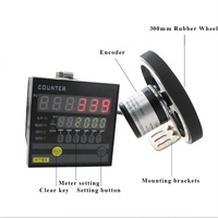 Compteur de longueur numérique à 6 chiffres ATK72-C avec roue d'encodage