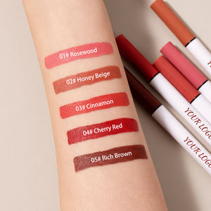 Delineador de Labios con Punta en Forma de Gota de Agua, Punta Ultrafina, Suave, Altamente Pigmentado, Larga Duración, para Marca Privada, MOQ Bajo - Product Image 4