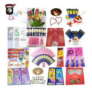 cold pyro Birthday number Candles Cake Gold spark cold fireworks Firecracker handheld sparklers candles for birthday decoration