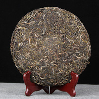 Thé Pu'er cru Manzhuan 357g, gâteau au goût sucré, favorise la salivation, expédition directe d'usine