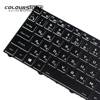 Keyboard Laptop Pengganti Asus N960 G10 GX9 GX8 TX9 TX8 Plastik Hitam Backlit Tata Letak Rusia 6 Bulan