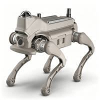 YY-CAID-L1 EDU Robot Quadrupède Bionique pour Chiens, Jouet Électronique, Compagnon Intelligent, Reconnaissance Visuelle, Jouet pour Chien avec LiDAR+Realsense 360°