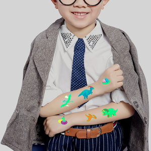 Autocollants de <span class=keywords><strong>tatouage</strong></span> lumineux imperméables pour enfants temporaires non toxiques de petite taille personnalisés - Product Image 6