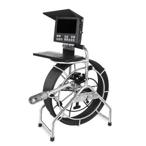 Cámara de Inspección de Tuberías de 45 mm con Visión Dual de 360 Grados, Rotación, Visión Nocturna, H.264, 60m 100m HDDVR, Alcantarillado, Drenaje, Industrial - Product Image 1