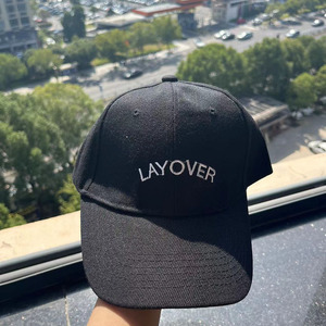 KPOP V LAYOVER Album Lettre Brodé Casquettes de Baseball Protection Solaire Mode Hip-pop Peaked Hat Fans Voyage Shopping Danse Cadeau - Product Image 4