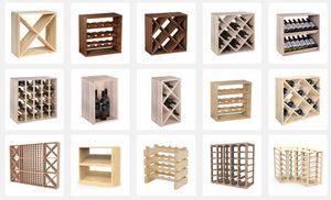 Customize Modular Solid Wood <strong>Wine</strong> Cellar <strong>Cabinet</strong> Retro <strong>Wine</strong> Rack for <strong>Wine</strong> Collection - Product Image 3