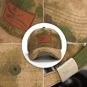 Chapeau de camouflage réglable Logo personnalisé Broderie Casquettes de baseball Tissu commun Caractéristique Fabricants Conception de camouflage personnalisée - Product Image 2