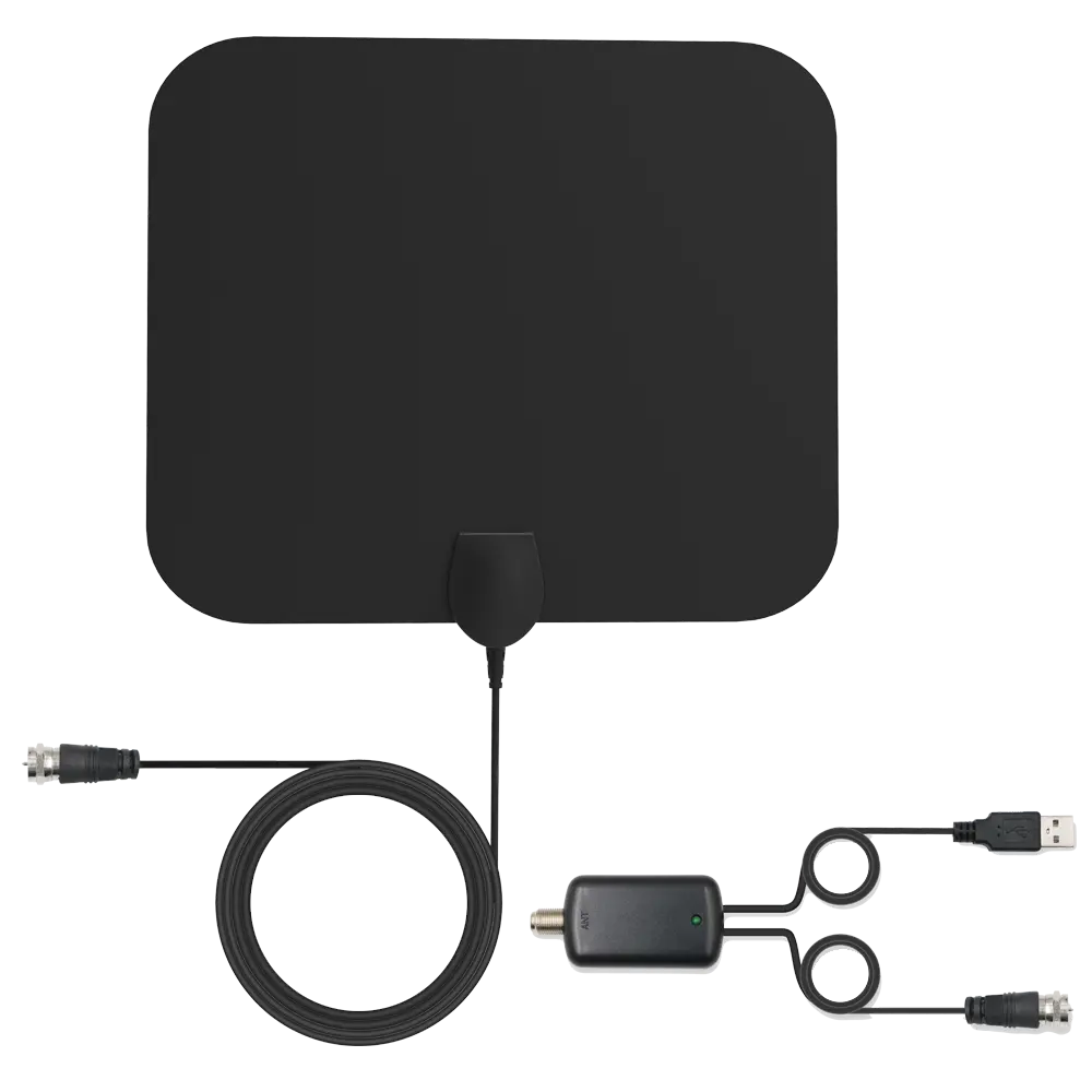 USA NTSC TV ANTENNA with amplifier indoor free channels digital HDTV Antenna for tv box