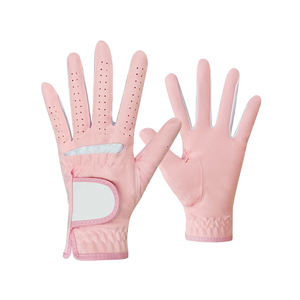Gants de golf en peau de mouton respirants, personnalisables avec logo, en matière douce et durable, antidérapants, confortables pour les mains, vente en gros - Product Image 1
