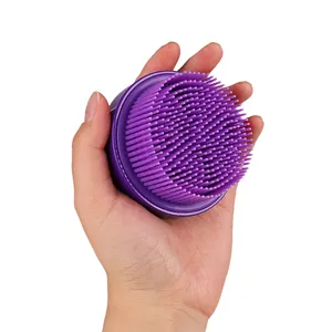 Brosse exfoliante en silicone pour le corps, facile à nettoyer, différentes couleurs