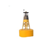 Bouée de signalisation solaire en LLDPE, pare-battage de bateau, réflecteur radar marin, bouée de navigation, dispositif d'avertissement à charnière, résistant aux UV