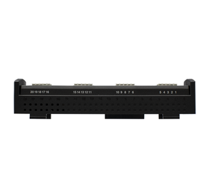 Bloque de terminales de resorte sin tornillos GRAPHITEC B-563SL 20P, tira de terminales de conexión de cables eléctricos industriales - Product Image 3