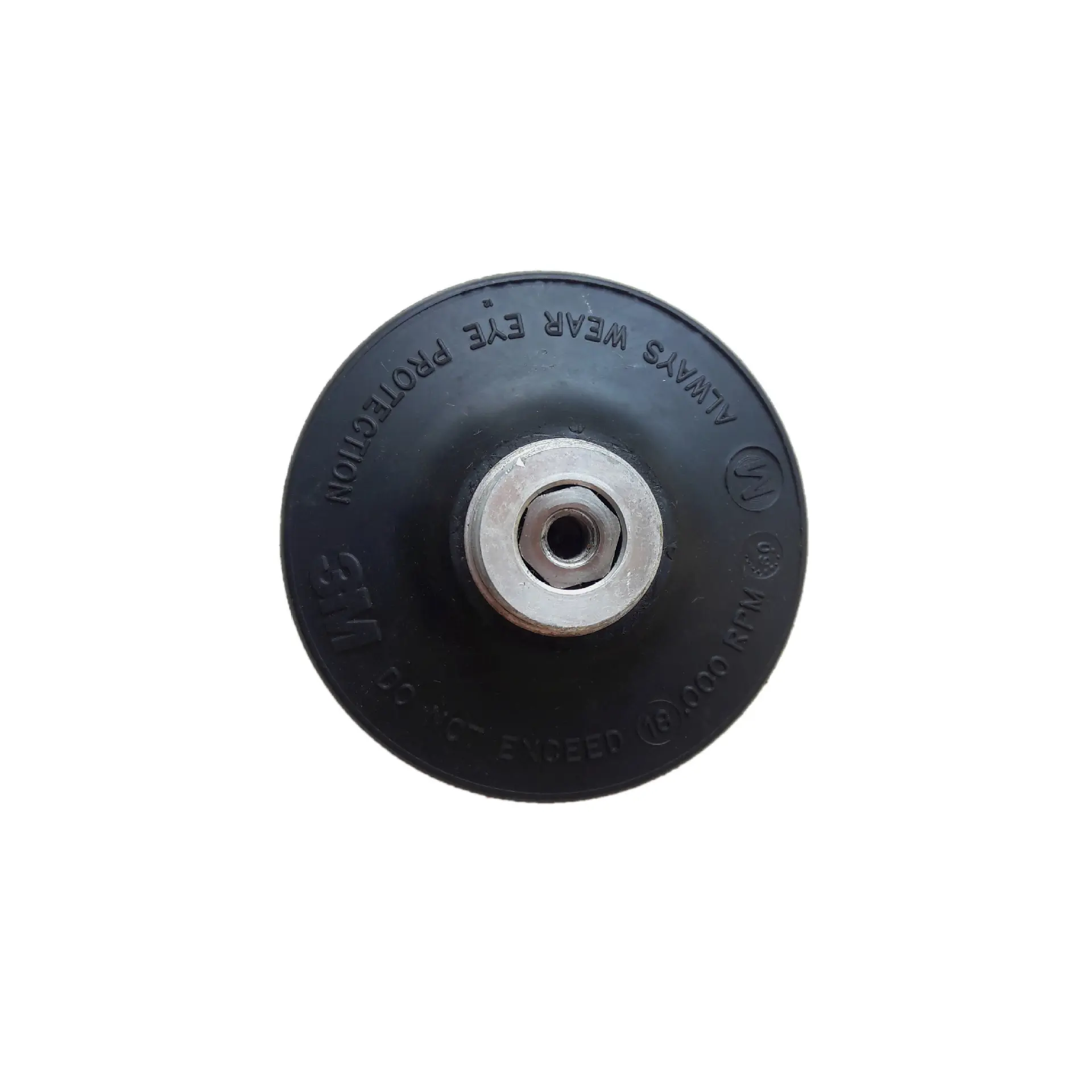 3M 45090 3 Polegada Borracha Backer Pad Gancho Fino Loop Lixa Pad Palete Angle Grinder Polidor Polimento Back-up Pad