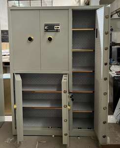 בית טביעת אצבע יוקרה 5 דלתות בטוחה עם מערכת אזעקה כפולה ומדפים מתכווננים - Product Image 6