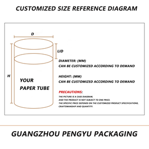 <span class=keywords><strong>หลอด</strong></span>กระดาษแข็งทรงกระบอกสำหรับบรรจุภัณฑ์กาแฟ ชาเขียว แบบพิมพ์ลายตามสั่ง ดีไซน์งานฝีมือ  พร้อมเคลือบโฮโลแกรมสีขาว - Product Image 2
