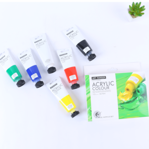 Ensemble de peinture acrylique non toxique, pigment riche et crémeux, séchage rapide, imperméable, kit de peinture acrylique pour artistes et étudiants, vente en gros - Product Image 2