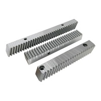 Crémaillère dentée au sol 20 degrés Angle de pression Module de crémaillère droite 1 1.5 2