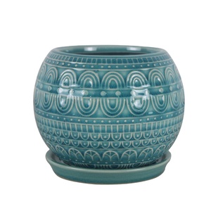 Maceta de cerámica blanca para jardín, <span class=keywords><strong>ventana</strong></span>, flor, orquídea - Product Image 1