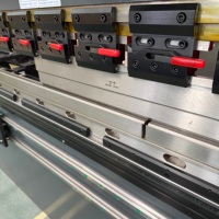 Presse plieuse CNC WE67K 100T/3200 avec contrôleur Delem DA53T, machine de pliage de tôles hydraulique