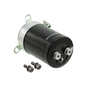 Condensador de Aluminio para Montaje en Chasis, Canal del Fabricante, 1500 uF, LNX2V152MSEF, 1500UF, 20%, 350V, SCREW - Product Image 1