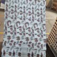 Rouleau de nappe jetable imprimé d'un seul côté - Revêtement en vinyle PVC pour les occasions de repas quotidiennes