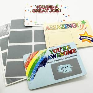 Premios Rascables <span class=keywords><strong>para</strong></span> Estudiantes, Tarjetas de Reconocimiento de Regreso a Clases <span class=keywords><strong>para</strong></span> Maestros, Recompensas Escolares - Product Image 6