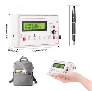 Generador de señal con función DDS, contador de frecuencia, módulo de fuente de señal de 1Hz-500KHz, seno + cuadrado + triángulo + forma de onda de diente de sierra - Product Image 1