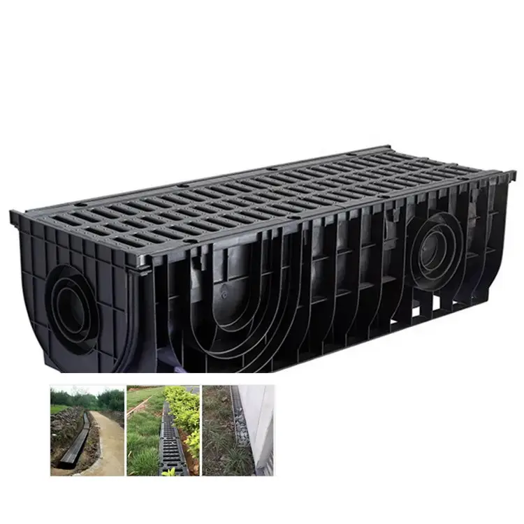 Wholesales Of New Products Linear Drainage Channel System Outdoor Plastic Drainage Channel